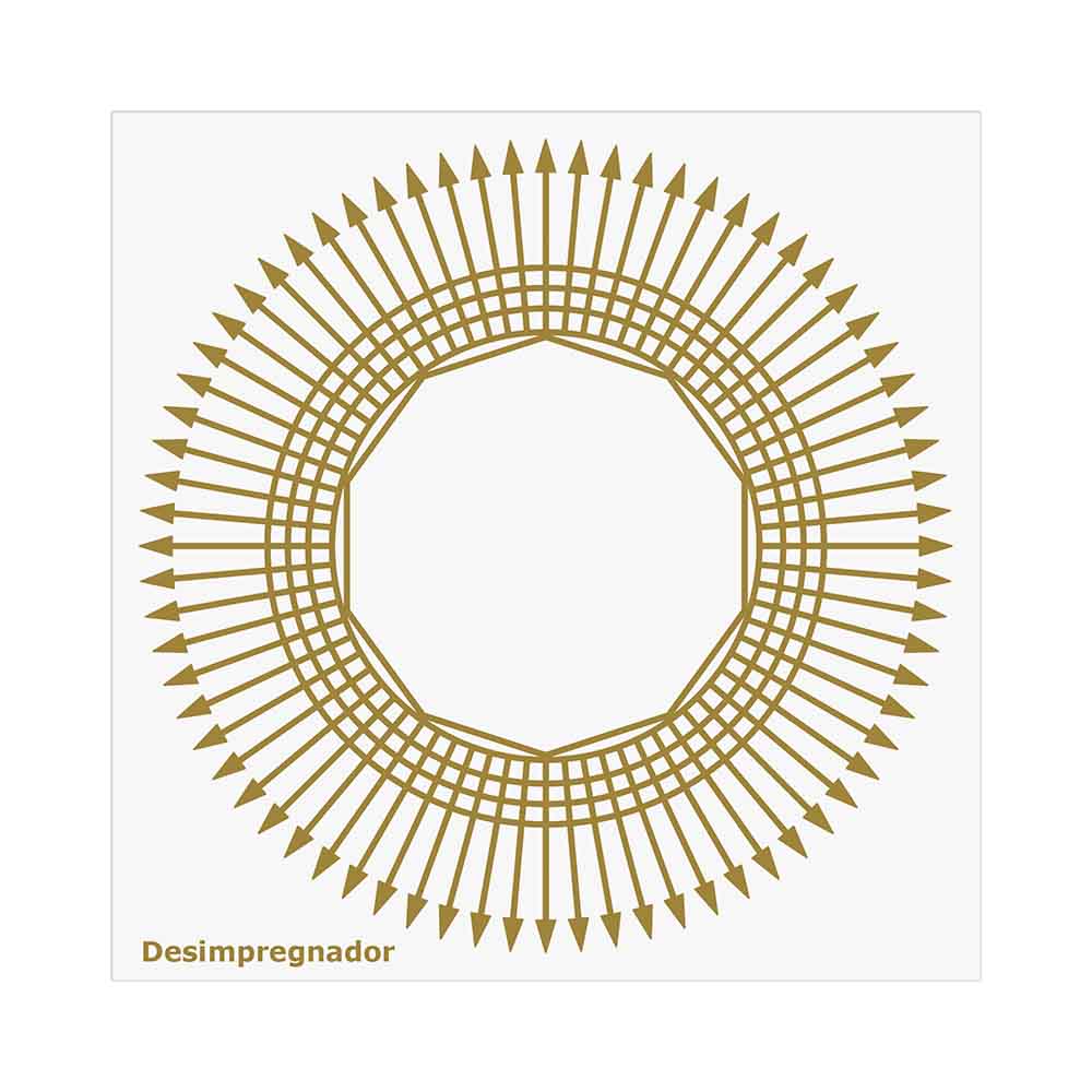 Placa Radiônica Desimpregnador