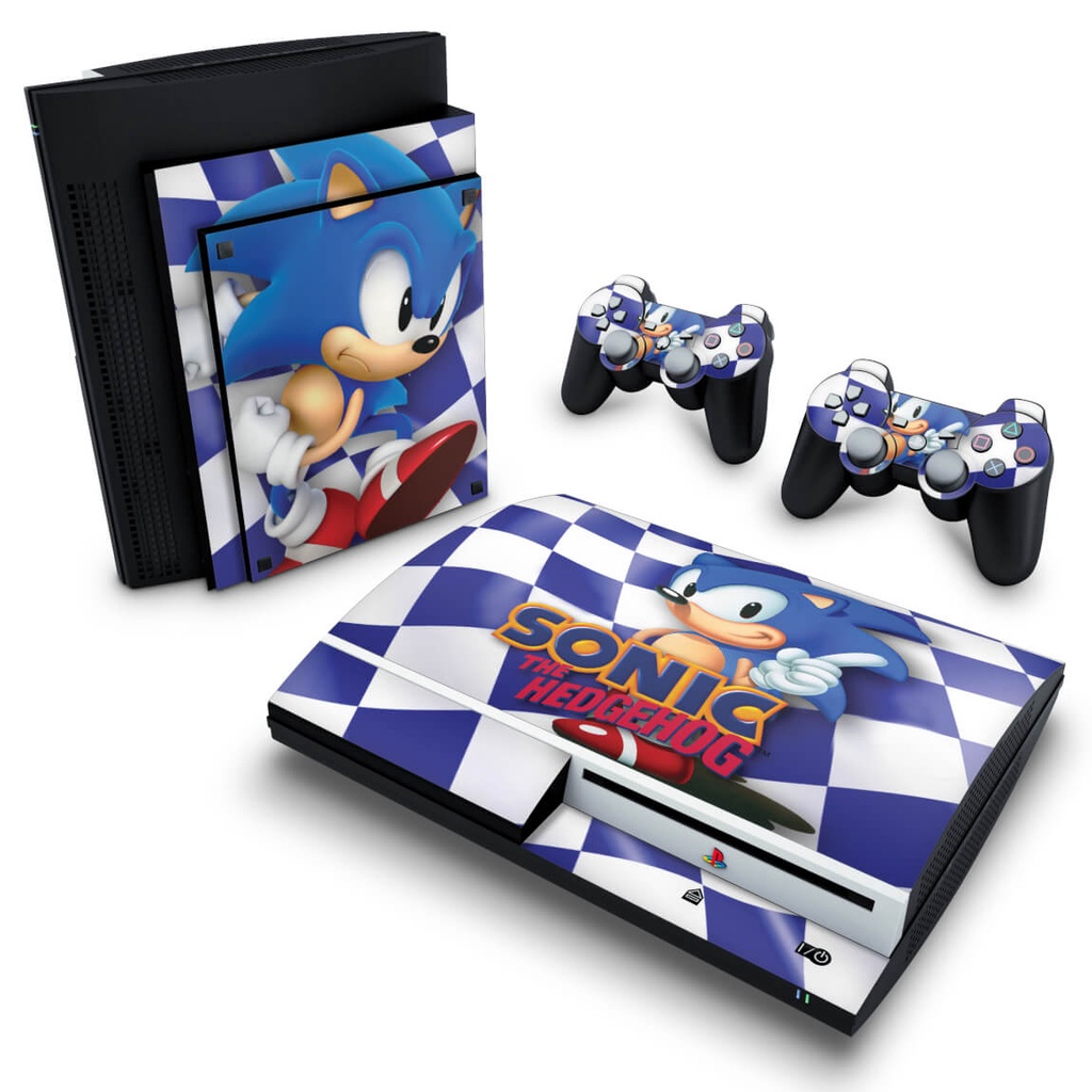 Skin PS3 Fat Adesivo - Sonic The Hedgehog