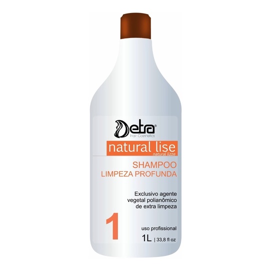 Shampoo Anti Residuo Limpeza Profunda Pre progressiva Natural Lise 1 litro