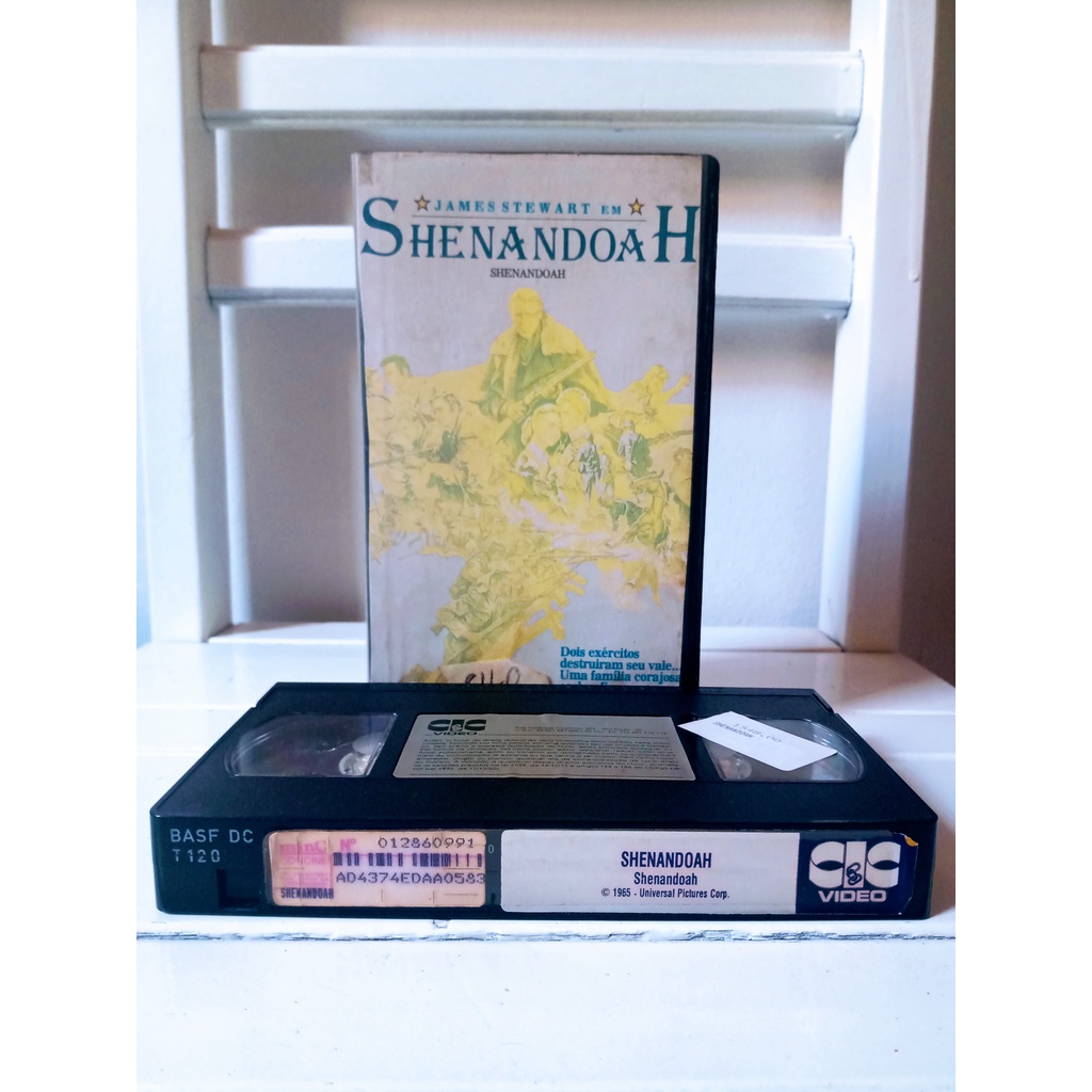 VHS Shenandoah - 1965 - LEG | Shopee Brasil