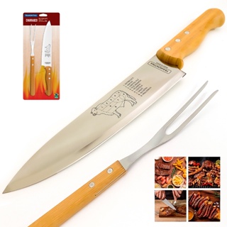 Faca Churrasco Cozinha Kit Churrasco Presente Dia Dos Pais em Oferta na Shopee