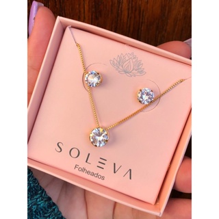 Solitario Com pedra Colorido Moderno em Oferta na Shopee