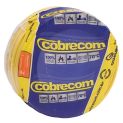 Fio Eletrico Cabo Flexivel 4mm X 100 Metros Cobrecom Certificado
