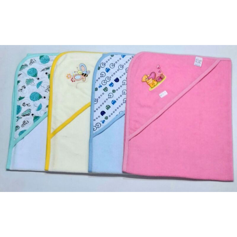 kit com 10  toalhas de banho com capuz em Oferta na Shopee