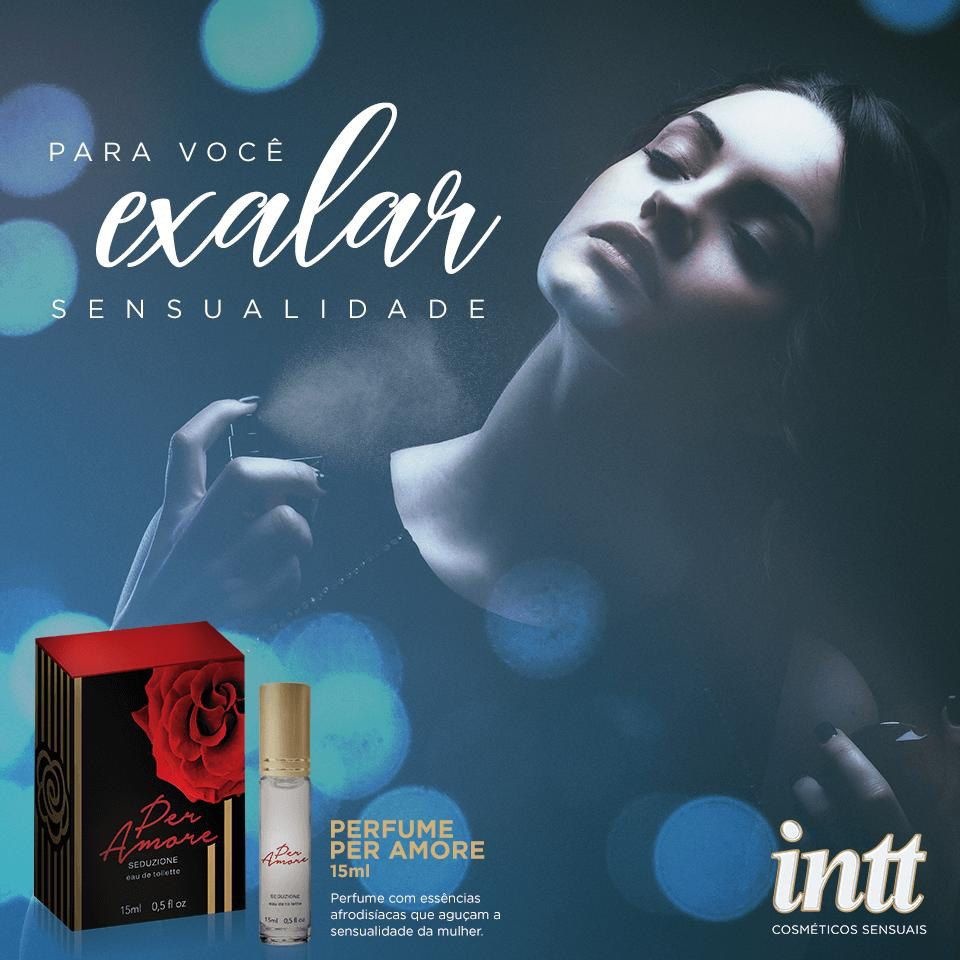 PERFUME AFRODISÍACO PER AMORE 15ML INTT | Shopee Brasil