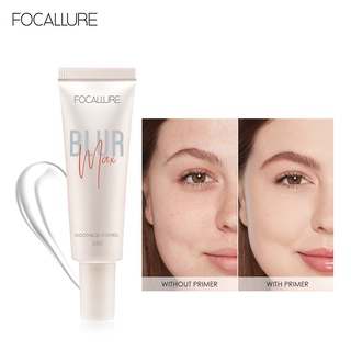 FOCALLURE Primer Facial BLURMAX para Controle de Oleosidade Primer Refrescante para Superfície Suave Remoção dos Poros em Oferta na Shopee