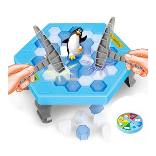 Jogo Pinguim Martelo Quebra Gelo Blocos Diversão