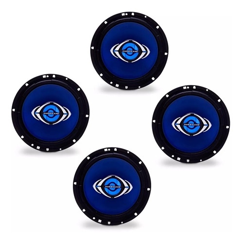 Kit 4 Falantes Hurricane 6 260w Rms Fiat Idea Stilo Siena em Oferta na Shopee