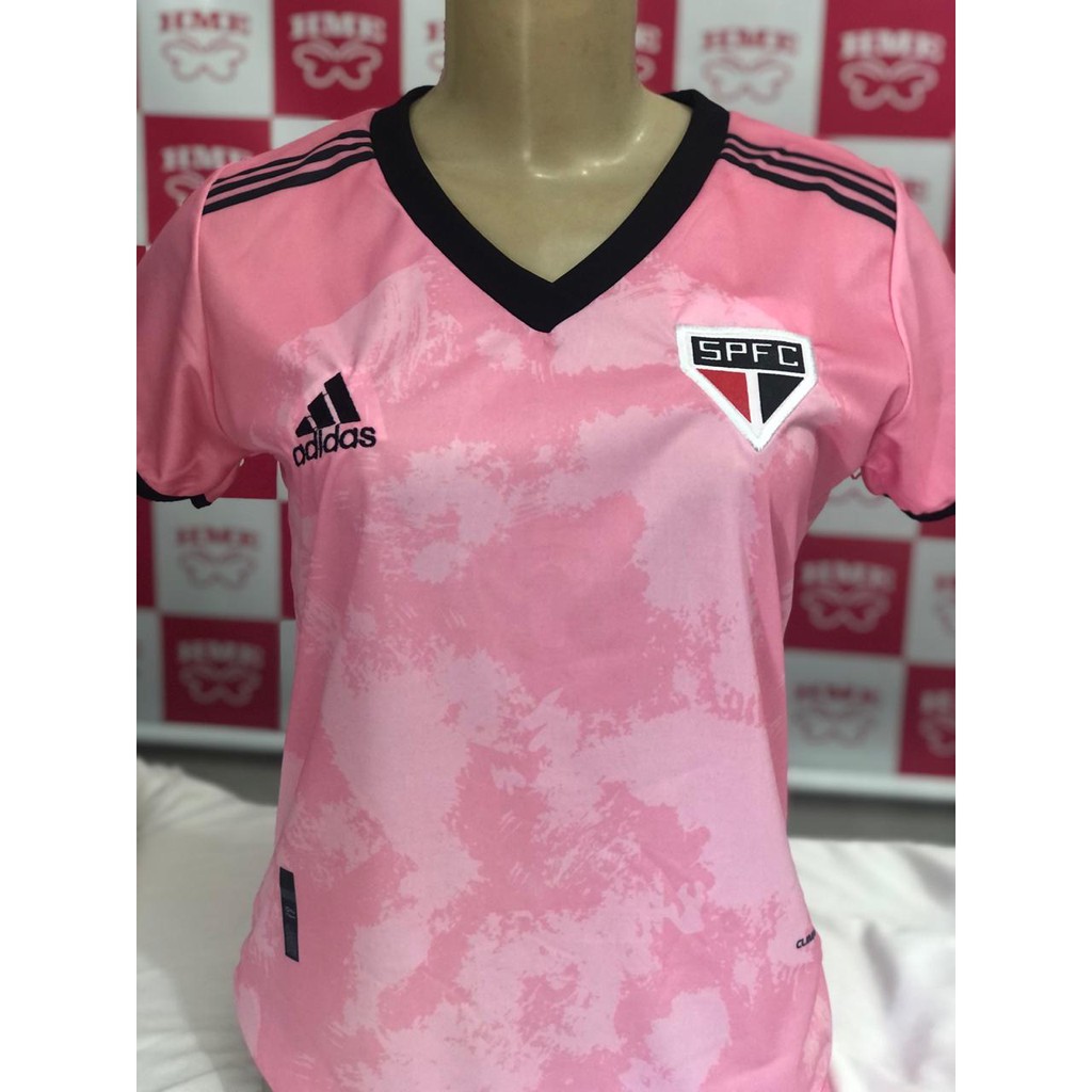 Affirm tube twist Camisa do São Paulo FC - Rosa - Feminina BabyLook - Tá Barato D+ | Shopee  Brasil