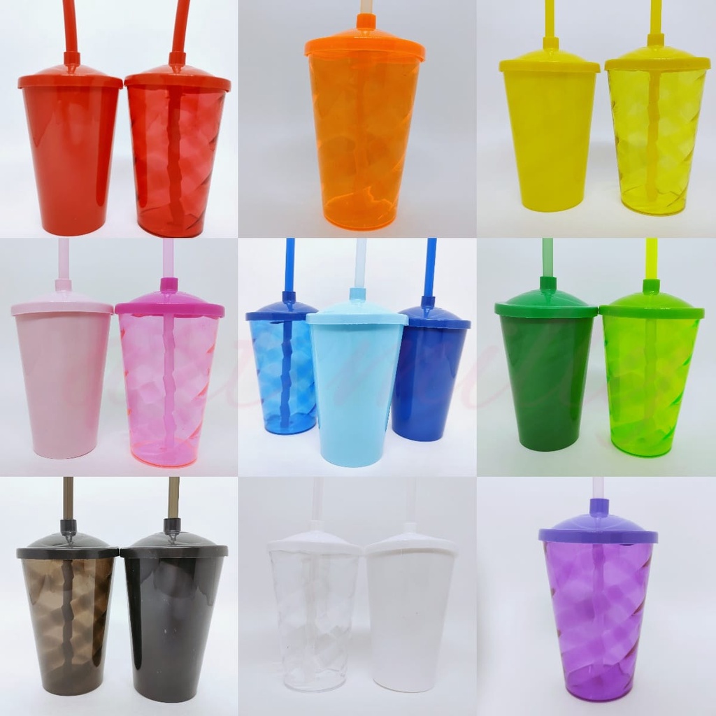 15 copos twister 400ml copos com tampa e canudo copo para lembrancinhas ...