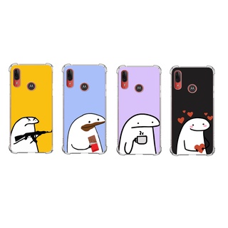Capa Tpu Desenho Flork Capinha Case Moto E6 PLUS, E6S/E6i