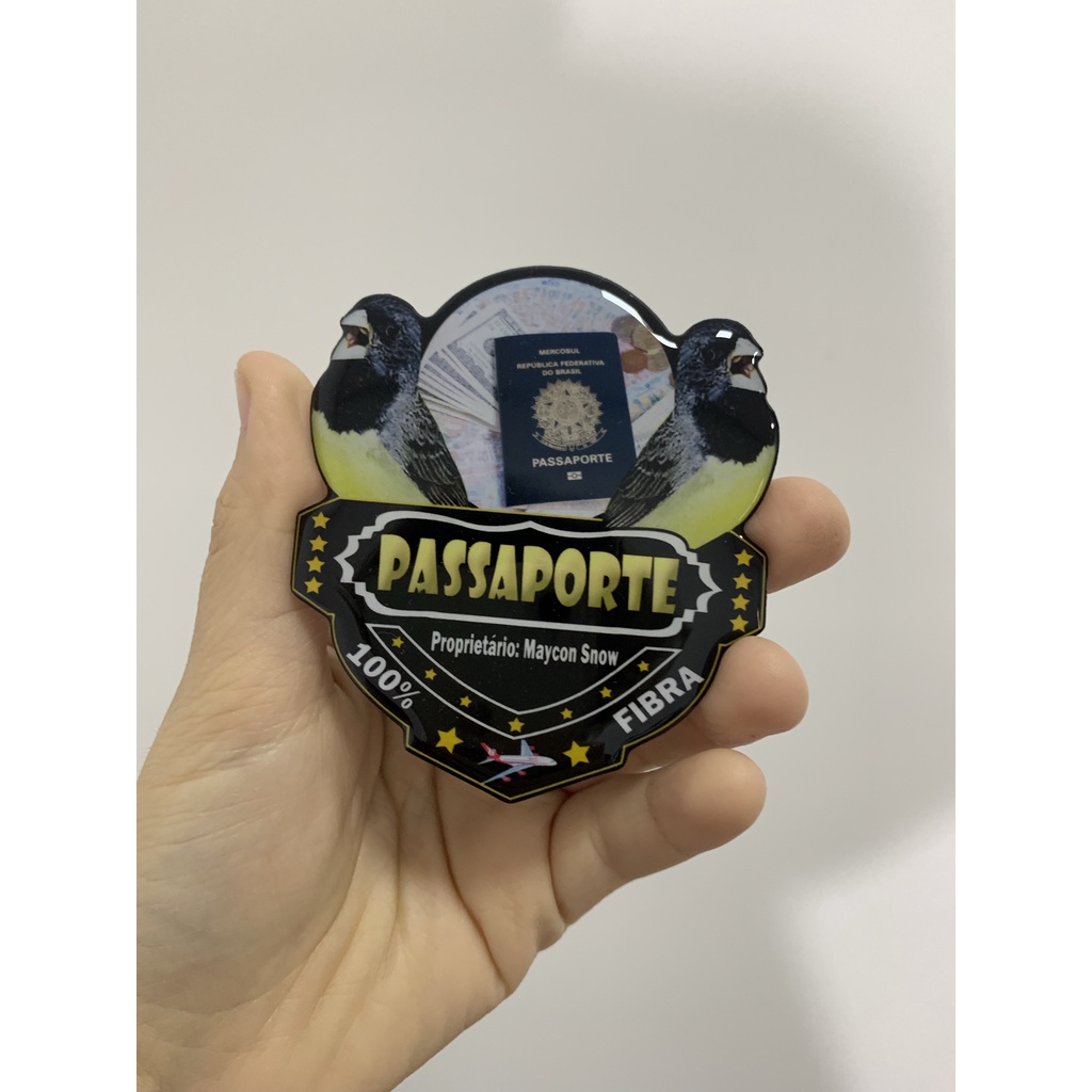 Placa personalizada para gaiola de pássaro; placa para coleiro, placa de trinca ferro, placa de azulão, placa de curió, placa de tiziu, placa para galo de campina, placa para caboclinho, placa para baiano amarelo, placa para todas espécies de pássaros
