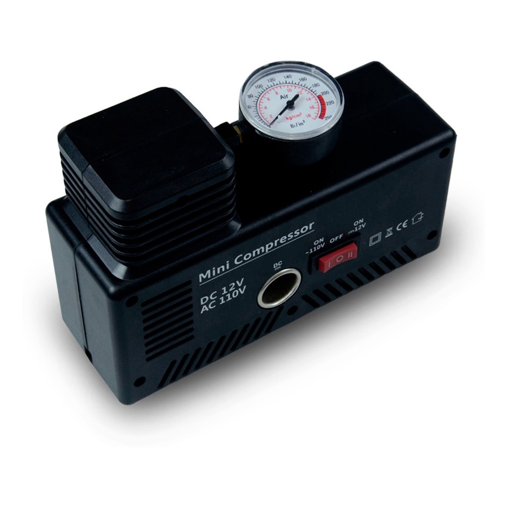 Mini Compressor Portátil 2 Em 1 Elétrico E Automotivo 300psi em Oferta na Shopee