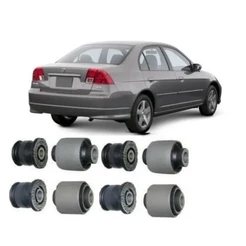 Kit 08 Buchas Susp Traseira Civic 2003 Até 2005