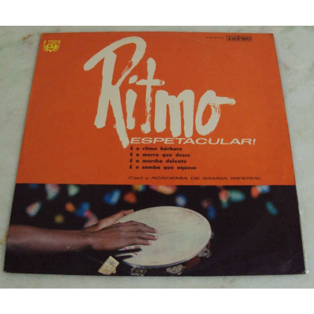 Lp Cipó Academia Samba Imperial Ritmo Espetacular - Novissimo
