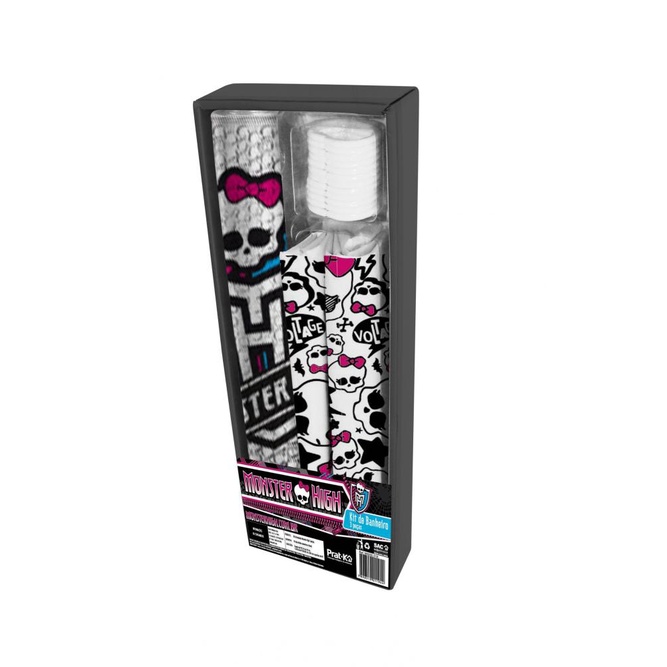 Kit banheiro Monster High 3 peças - Mattel em Oferta na Shopee