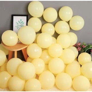50~250 Balão Bexiga Nº5 AMARELO CANDY Cores Pastel em Oferta na Shopee