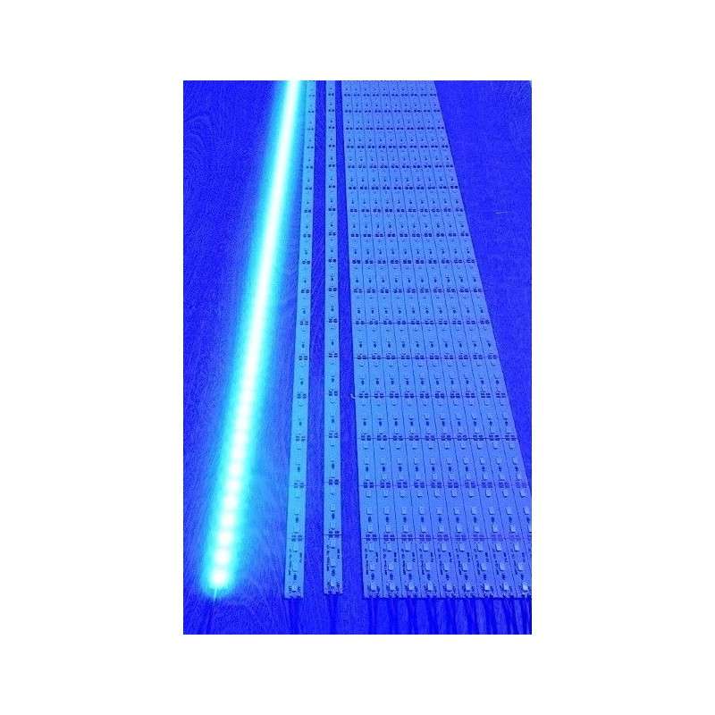 Barra Rígida Led 5730 12v 12w 50cm Azul em Oferta na Shopee