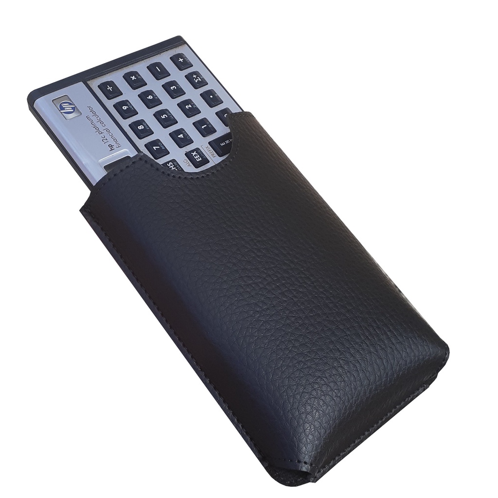 Capa Case Para Calculadora Financeira Hp12c em couro ecologico em Oferta na Shopee