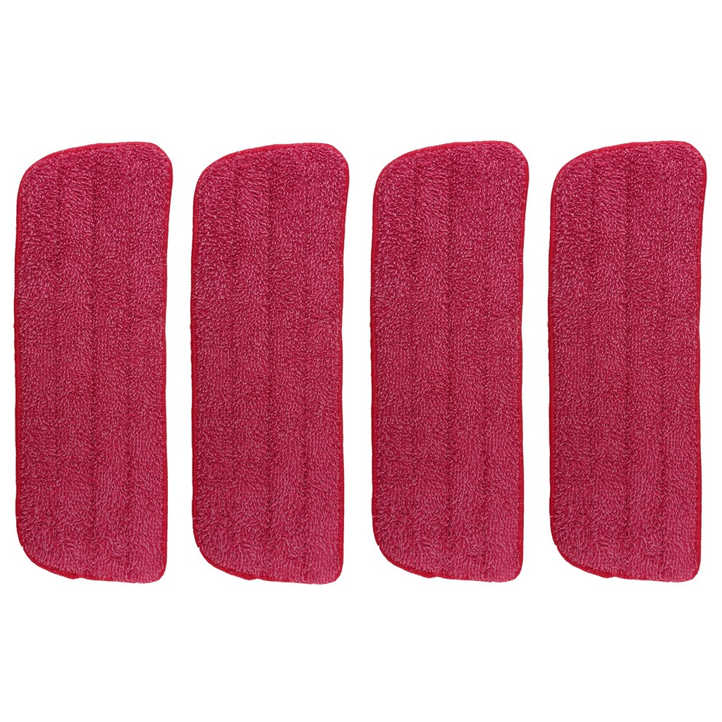 Kit 4 Almofadas Refil Microfibra Vassoura Esfregão Mop Spray em Oferta na Shopee