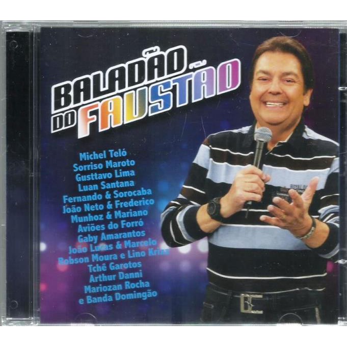 841 Mcd- Cd Original 2012- Baladão Do Faustão- Vários Interpretes- Michel Teló, Sorriso Maroto, Luan Santana, Aviões do Forró, Gusttavo Lima e muitos outros