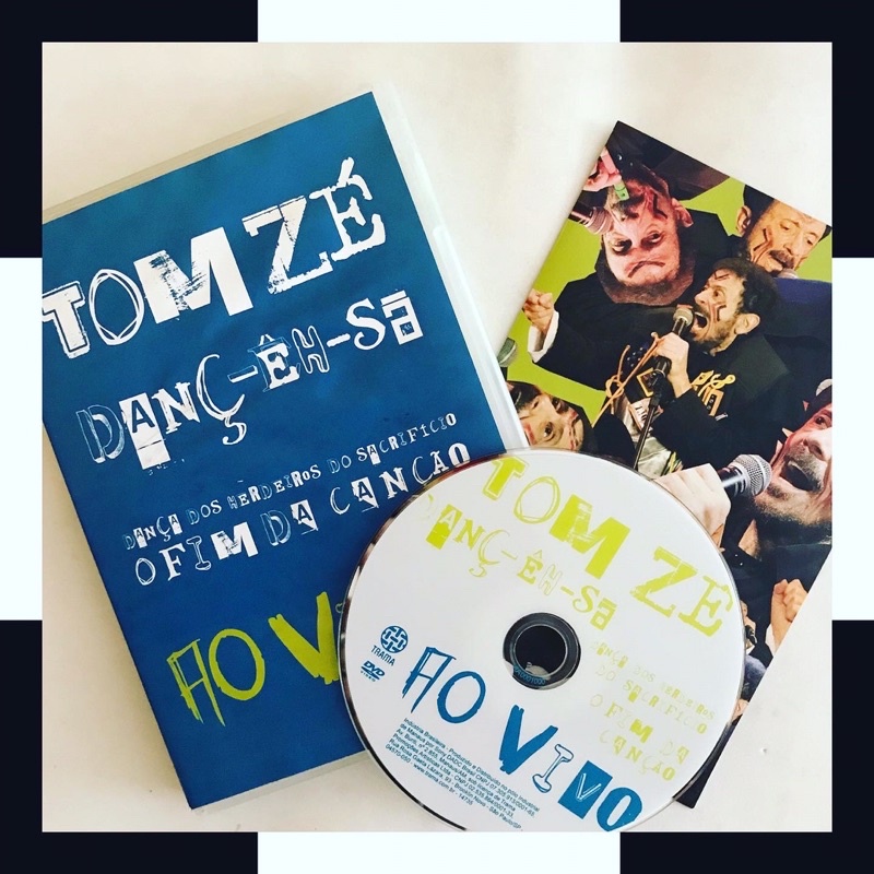 DVD TOM ZÉ - DANC - HE - SA - DANÇA DOS HERDEIROS DO SACRIFÍCIO O FIM DA CANÇÃO AO VIVO