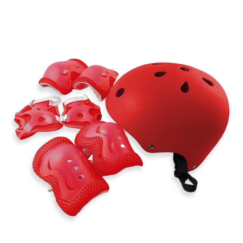 Kit de Proteção Infantil Para Esportes Skate Patins Patinete