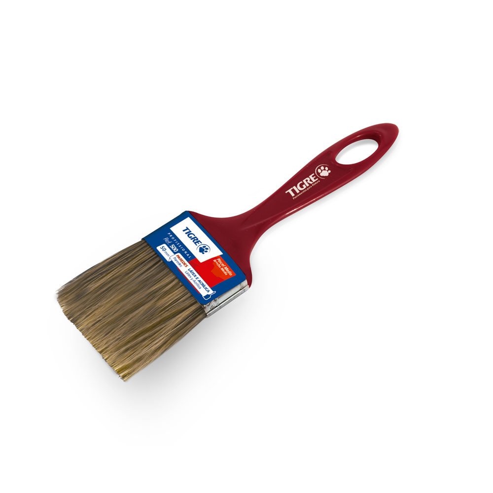 PINCEL TRINCHA SIMPLES CERDA GRIS 500-2 ORIGINAL TIGRE