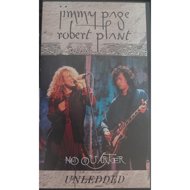 Vhs - Jimmy Page E Robert Plant No Quarter (muito Bom)