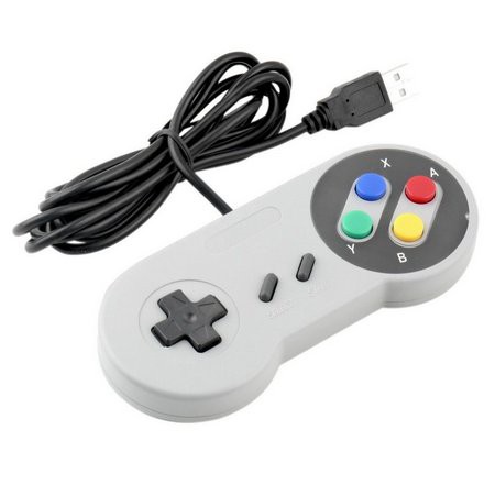 Controle Super Nintendo Usb Para Pc Arcade Snes Emulador PRONTA ENTREGA