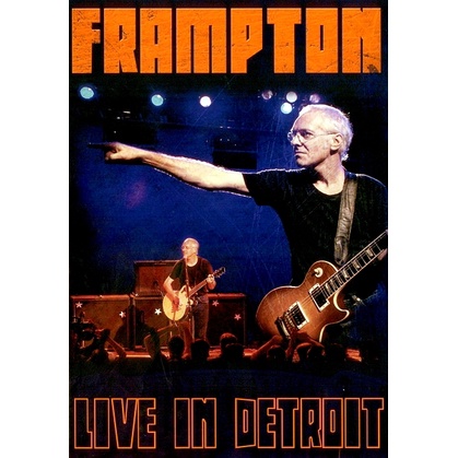 DVD Peter Frampton - Live In Detroit [LACRADO] (Eric Clapton/Ringo Starr/Steve Lukather)