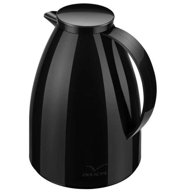 Garrafa Bule Café Chá Invicta Viena 750ml Preto - 08091