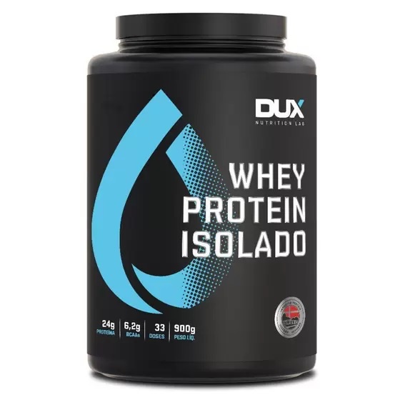 Whey Protein Isolado - Pote 900g - DUX Nutrition em Oferta na Shopee