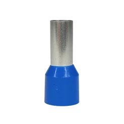 Terminal Ilhos Tubular Isolado 16mm² Azul 10 Unidades