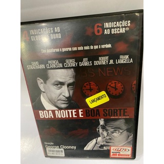 Boa Noite Boa Sorte - Dvd Original Usado