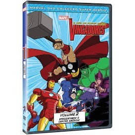 Dvd animação Vingadores Volume 2 Capitão América
