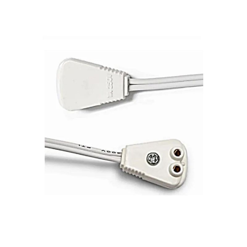 Soquetes para Lâmpada tubular T5 & T8 Triangular c/ Rabicho / Soquete para Lâmpada Tubular T8,T10,T12. escolha a quantidade