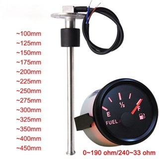Sensor De Nível De Combustível E Água Barco De Motocicleta Unidade De Envio De 0 ~ 190 ohm/240 33 Com 100mm～450mm em Oferta na Shopee