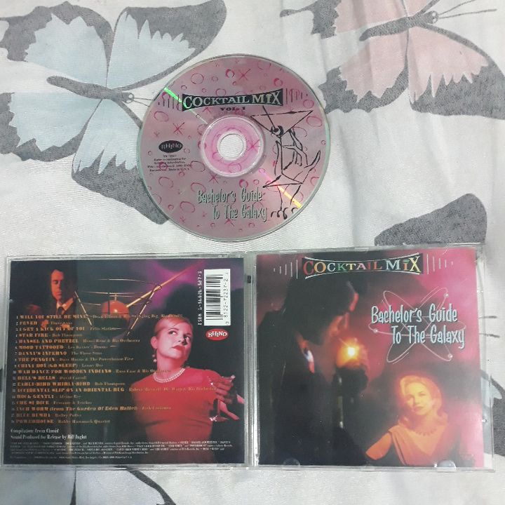 Bachelor's guide to the galaxy cd cocktail mix vol 1 importado lounge