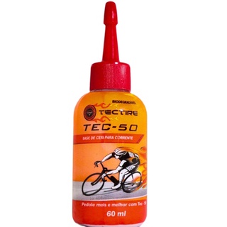 Óleo Tec-50 60 ml Lubrificante Base De Cera Evita Desgaste Corrente Bike
