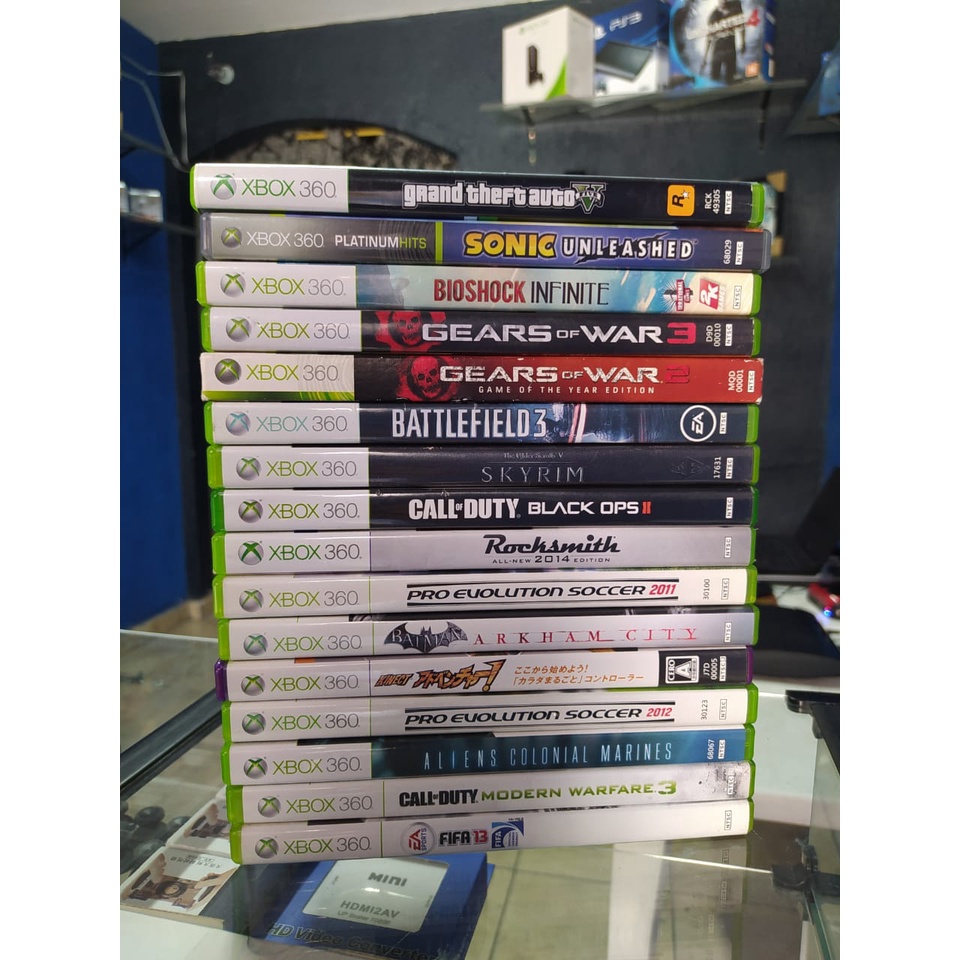 Jogos Xbox 360 Originais (Semi Usados)