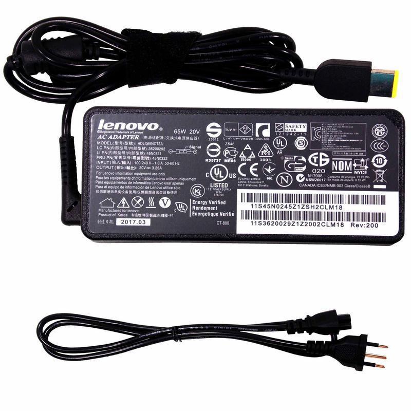 Fonte para Notebook Lenovo 20V 3.25 - 65W (4950)