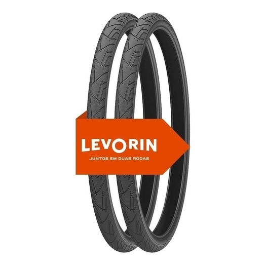 Par Pneu Bike Praieiro Levorin Aro 26x1.95 +2 Camara Pirelli — imagem 2 de 2