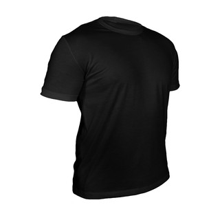 Camiseta Básica Anti Pilling Preta Tradicional