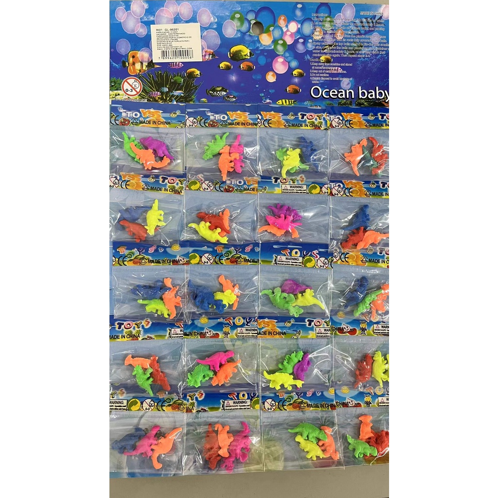 Dinossauro Cresce Na Água Animal Em Gel Bichinho Expande Na Água，kit 20 pacotinho em Oferta na Shopee