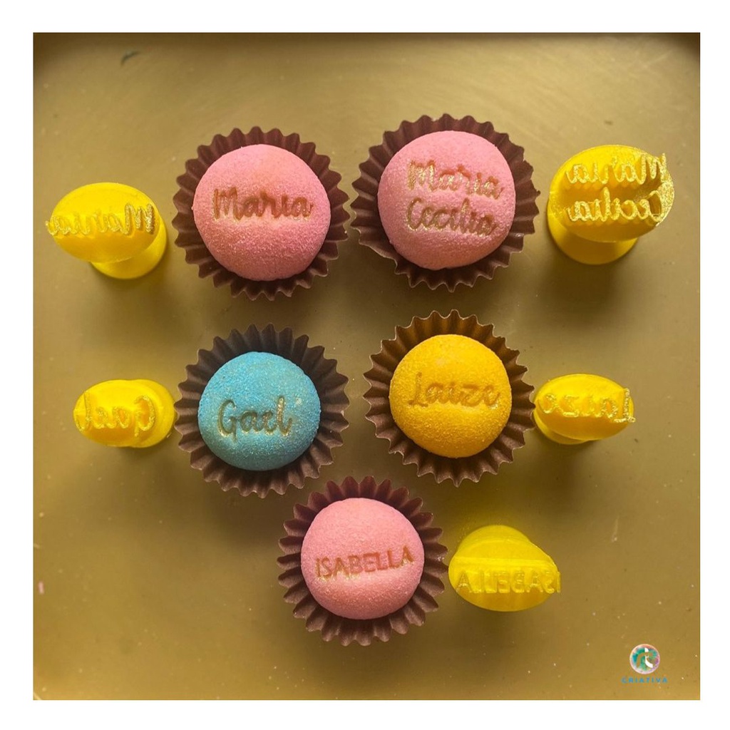 CARIMBO PERSONALIZADO PARA BRIGADEIRO