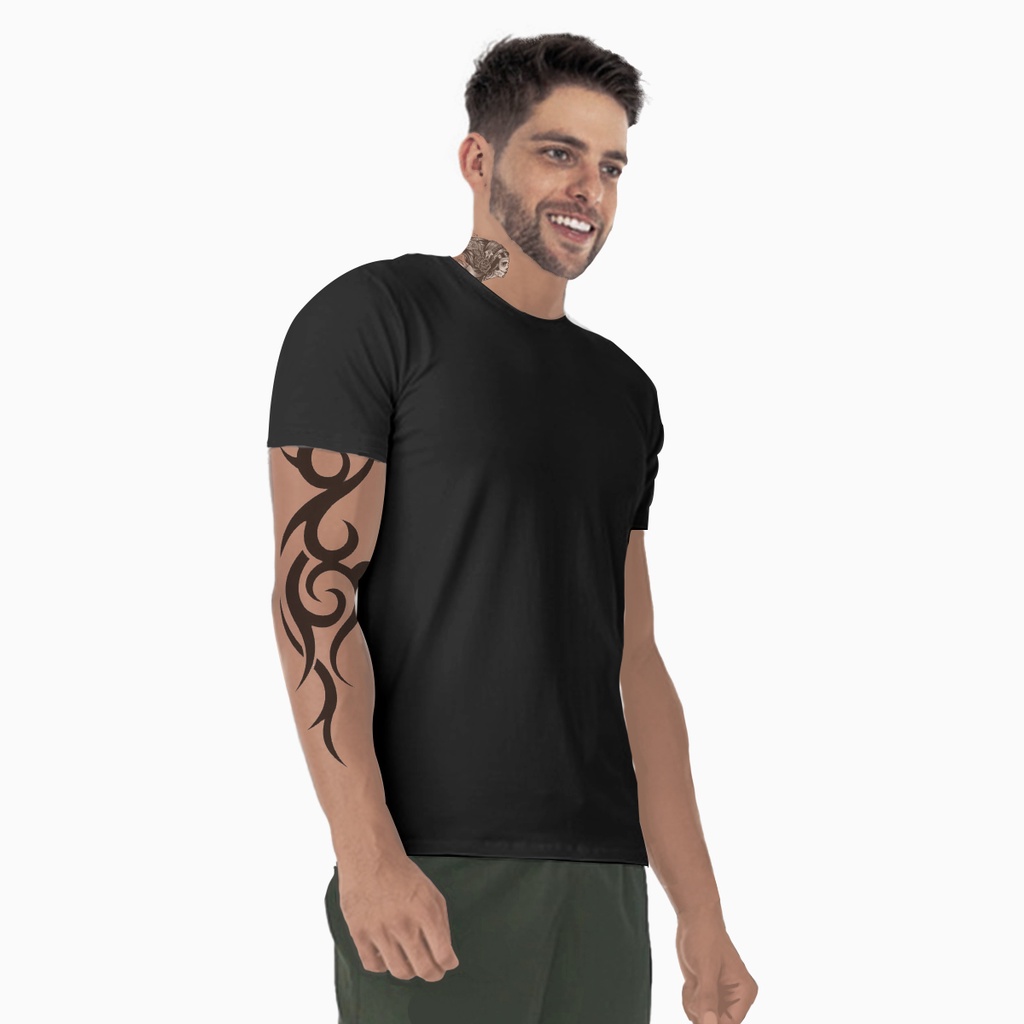 Camiseta Básica Masculina Algodão Atacado Gola Redonda