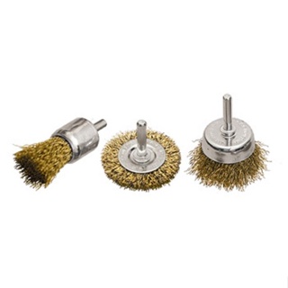 Jogo Escova De Aço Mtx 3 Peças 1 Plana 50 Mm 2 Copo 25-50 Mm em Oferta na Shopee