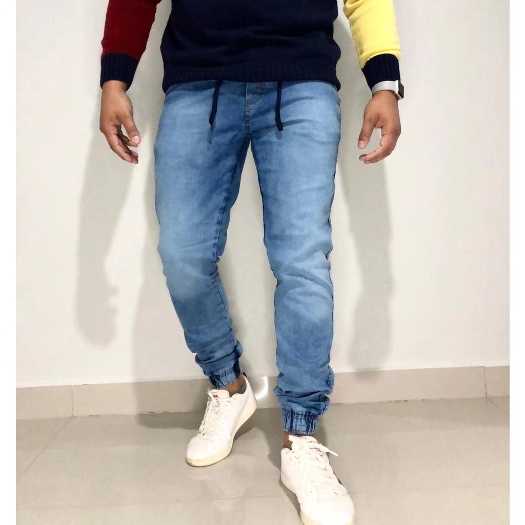 Calça Jogger Com Punho Elástico Direto Da Fábrica em Oferta na Shopee