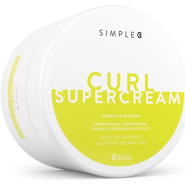 Creme De Pentear Curl Supercream - Simple B | Shopee Brasil